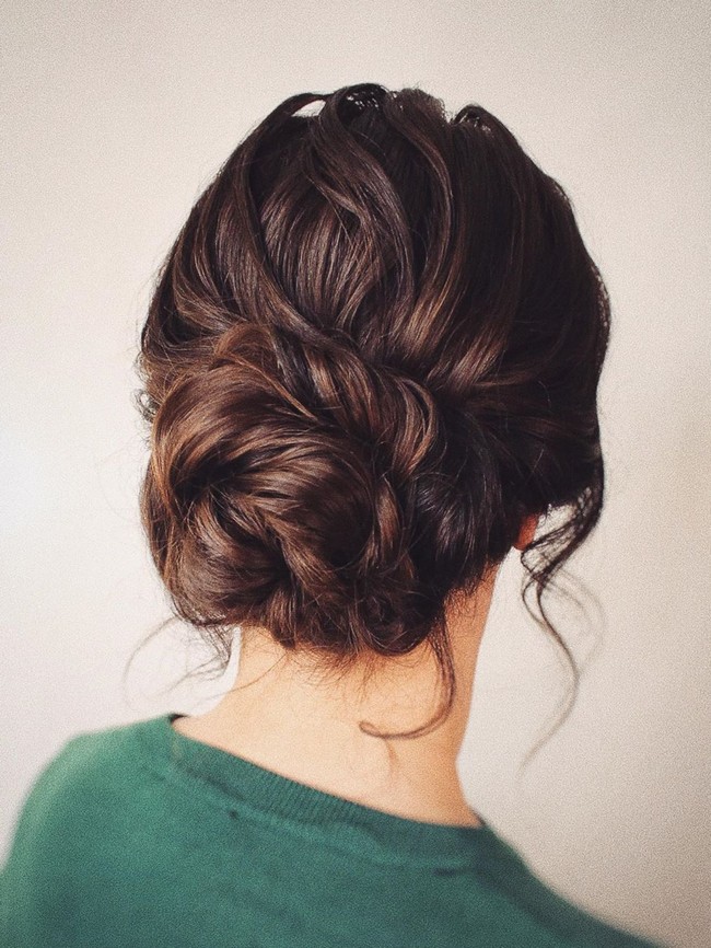 Olga Hampshire Wedding Updo Hairstyles #wedding #hair #hairstyles #weddingideas #weddingupdos