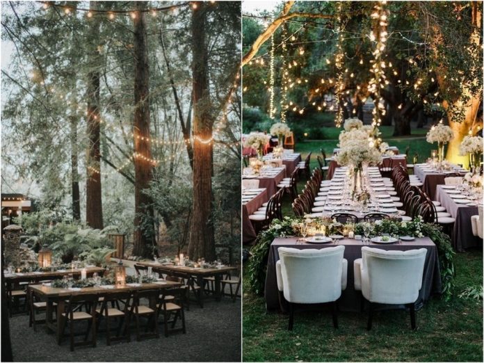 forest inspired wedding decoration ideas