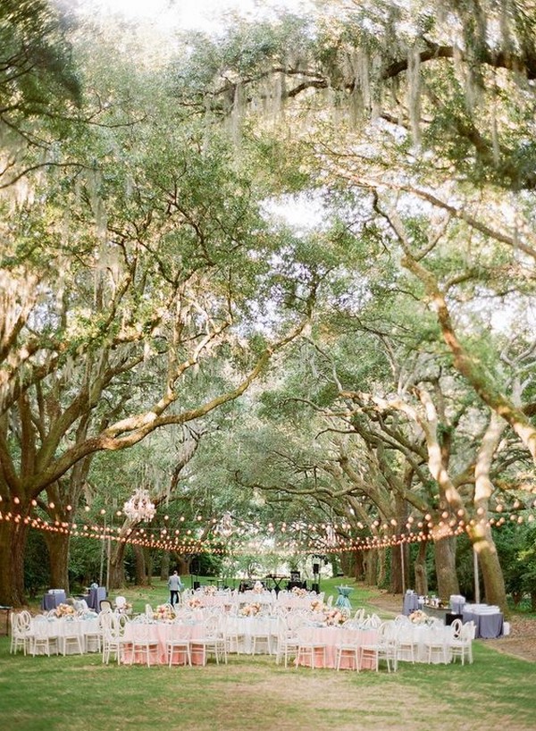 whimsical wedding reception ideas with lights