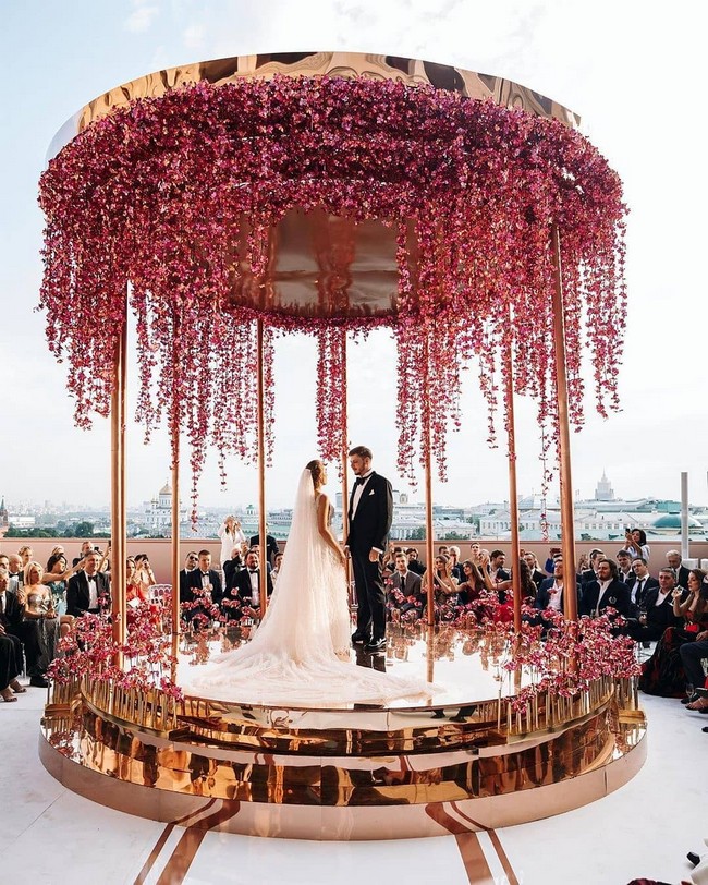 Bride And Groom Under Arch Wedding Photos #wedding #photos #weddingphotos #arches #weddingarches