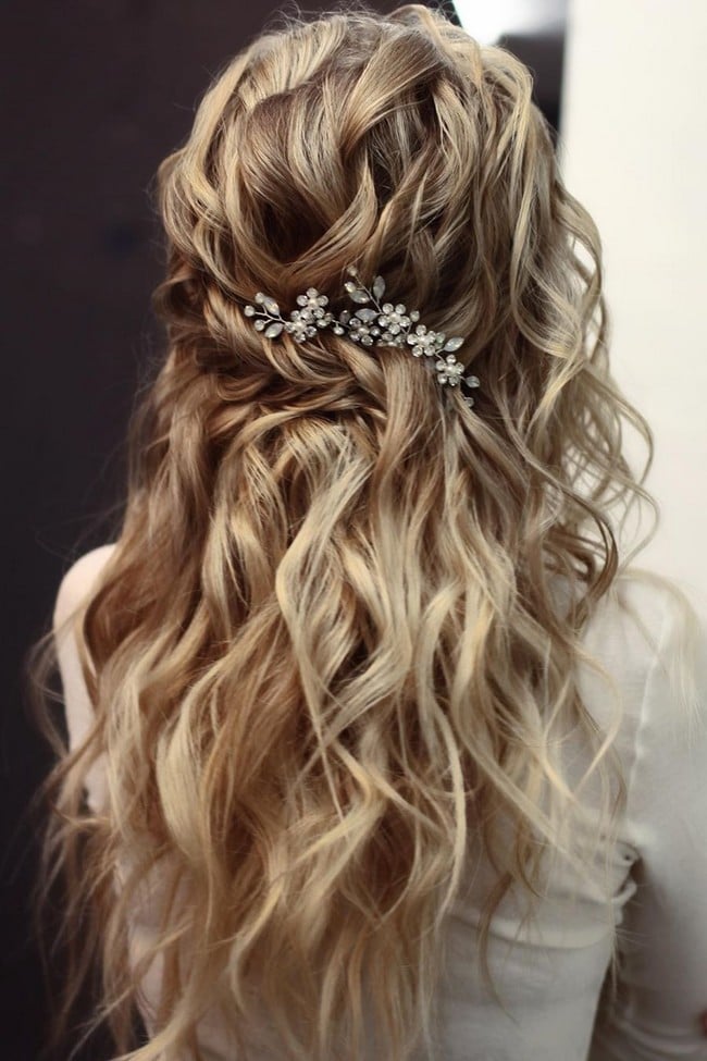 Long wedding hairstyles from lenabogucharskaya #wedding #weddingideas #hairstyles #weddingideas #weddinghair