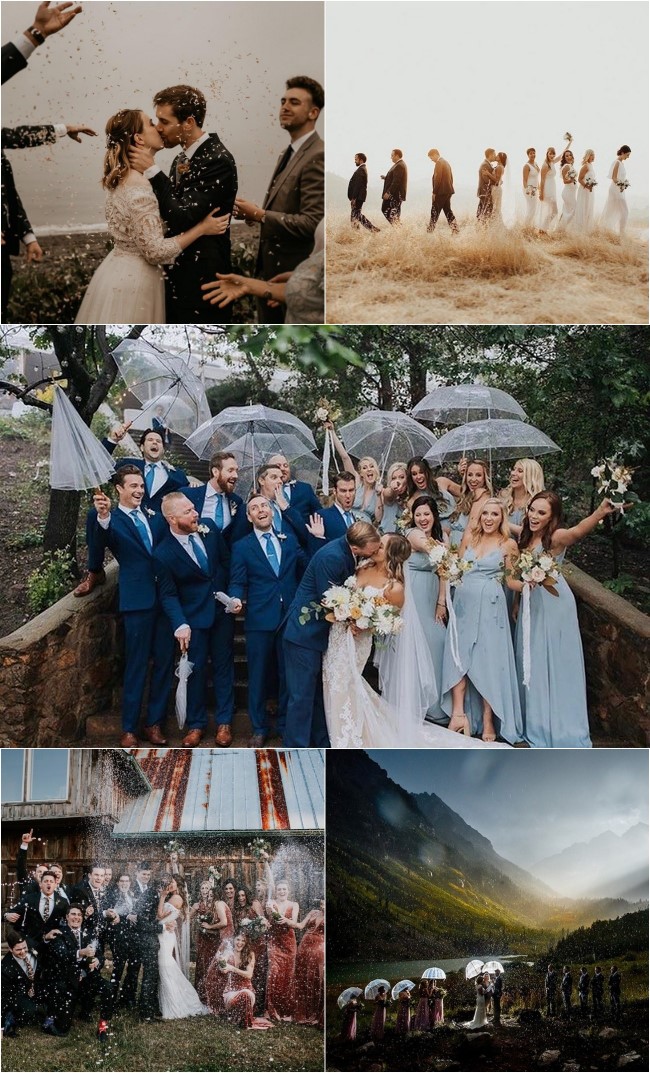 Wedding photos with bridesmaid and groomsmen #wedding #photo #weddingphotos #weddingideas