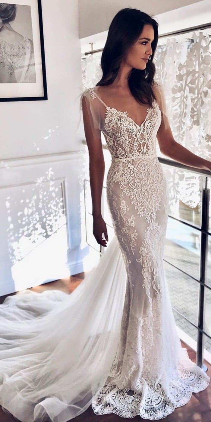 Lace Wedding Dresses from tomsebastien_official #wedding #dresses #weddingdresses #weddingideas #bridaldresses