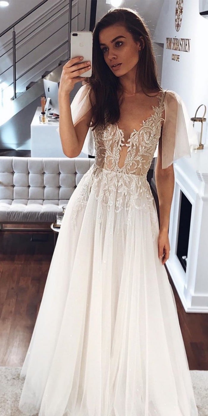 Lace Wedding Dresses from tomsebastien_official #wedding #dresses #weddingdresses #weddingideas #bridaldresses