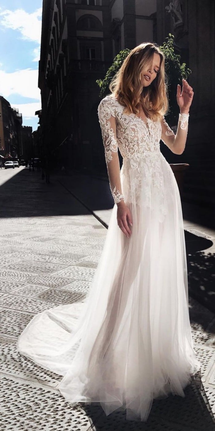 Lace Wedding Dresses from tomsebastien_official #wedding #dresses #weddingdresses #weddingideas #bridaldresses