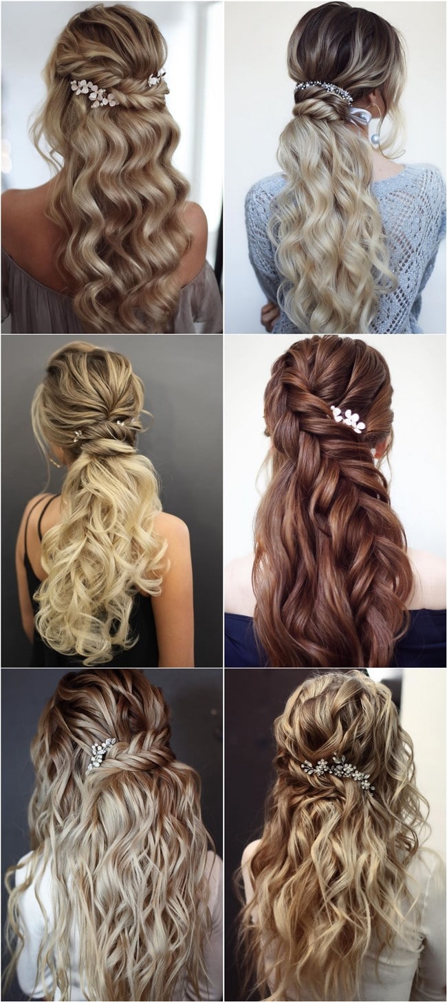 Long wedding hairstyles from lenabogucharskaya #wedding #weddingideas #hairstyles #weddingideas #weddinghair